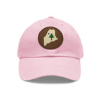 Heritage Maine 1901 Leather Patch Hat | Pine Tree & Star State Outline Cap