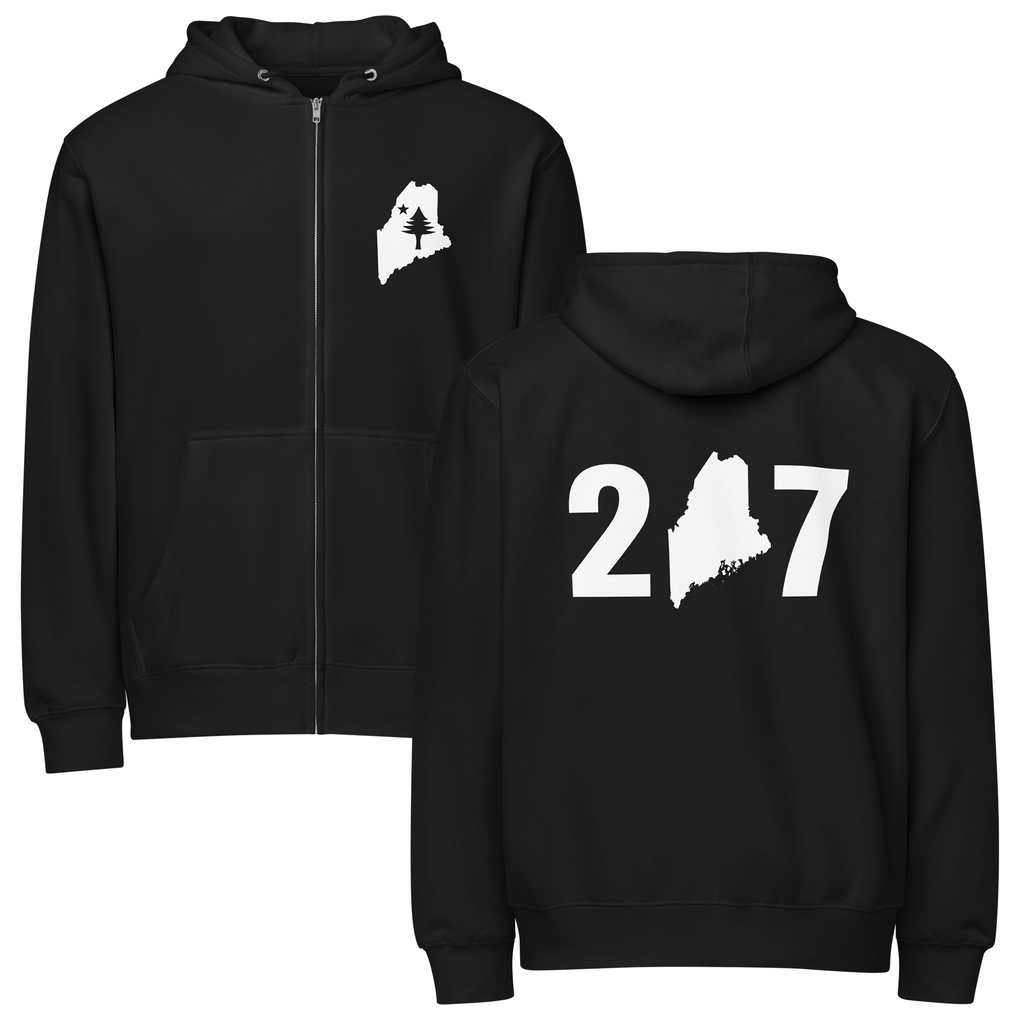 207 Maine Zip Hoodie