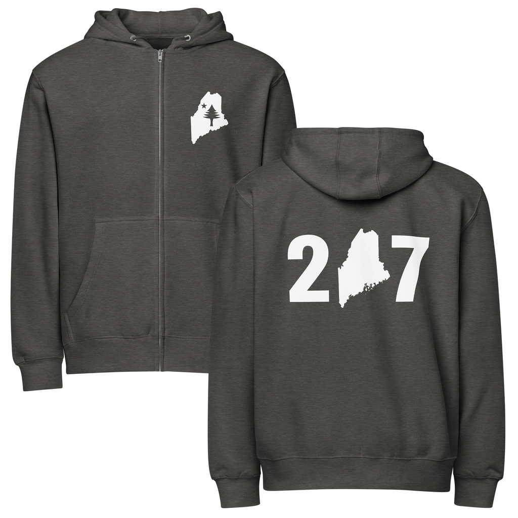 207 Maine Zip Hoodie