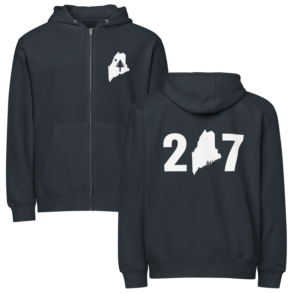 207 Maine Zip Hoodie