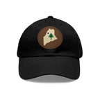 Heritage Maine 1901 Leather Patch Hat | Pine Tree & Star State Outline Cap