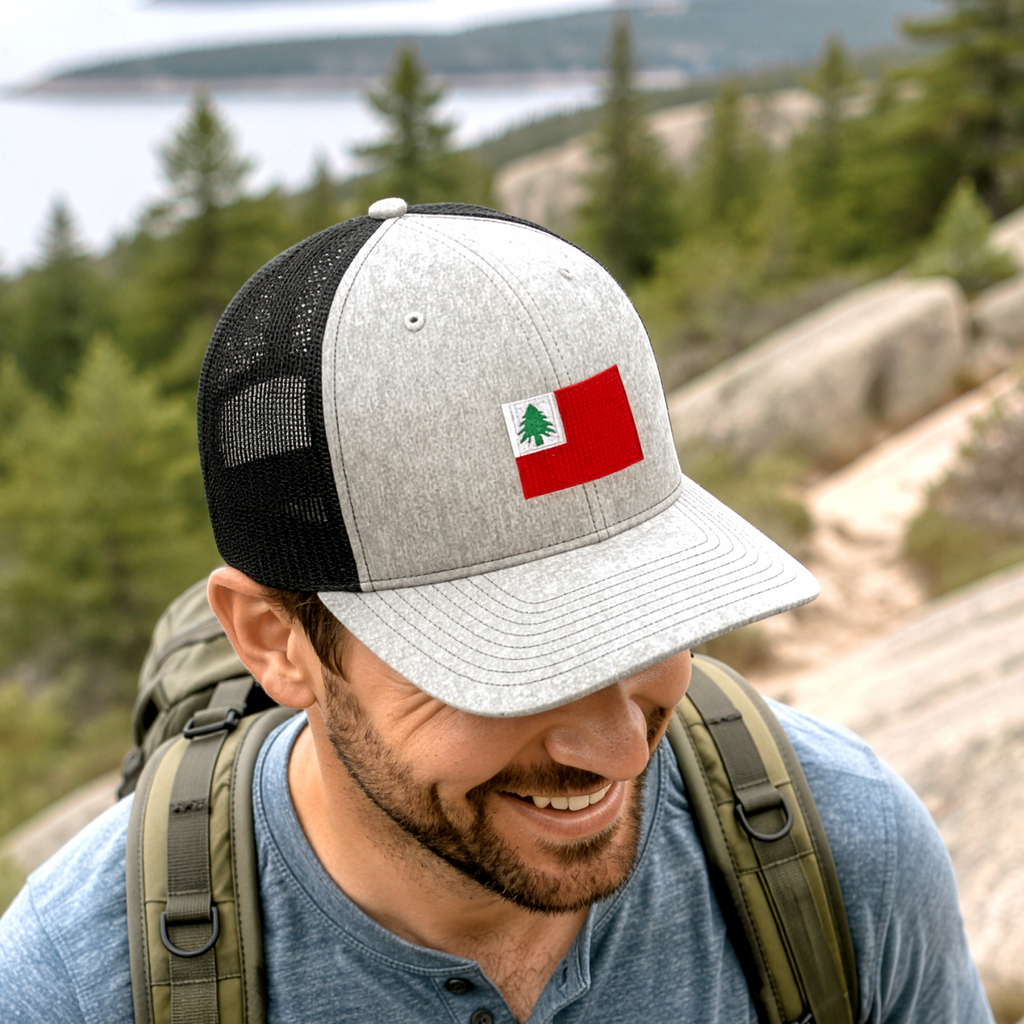 New England Flag Trucker Cap