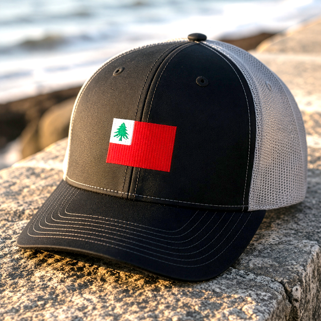 New England Flag Trucker Cap