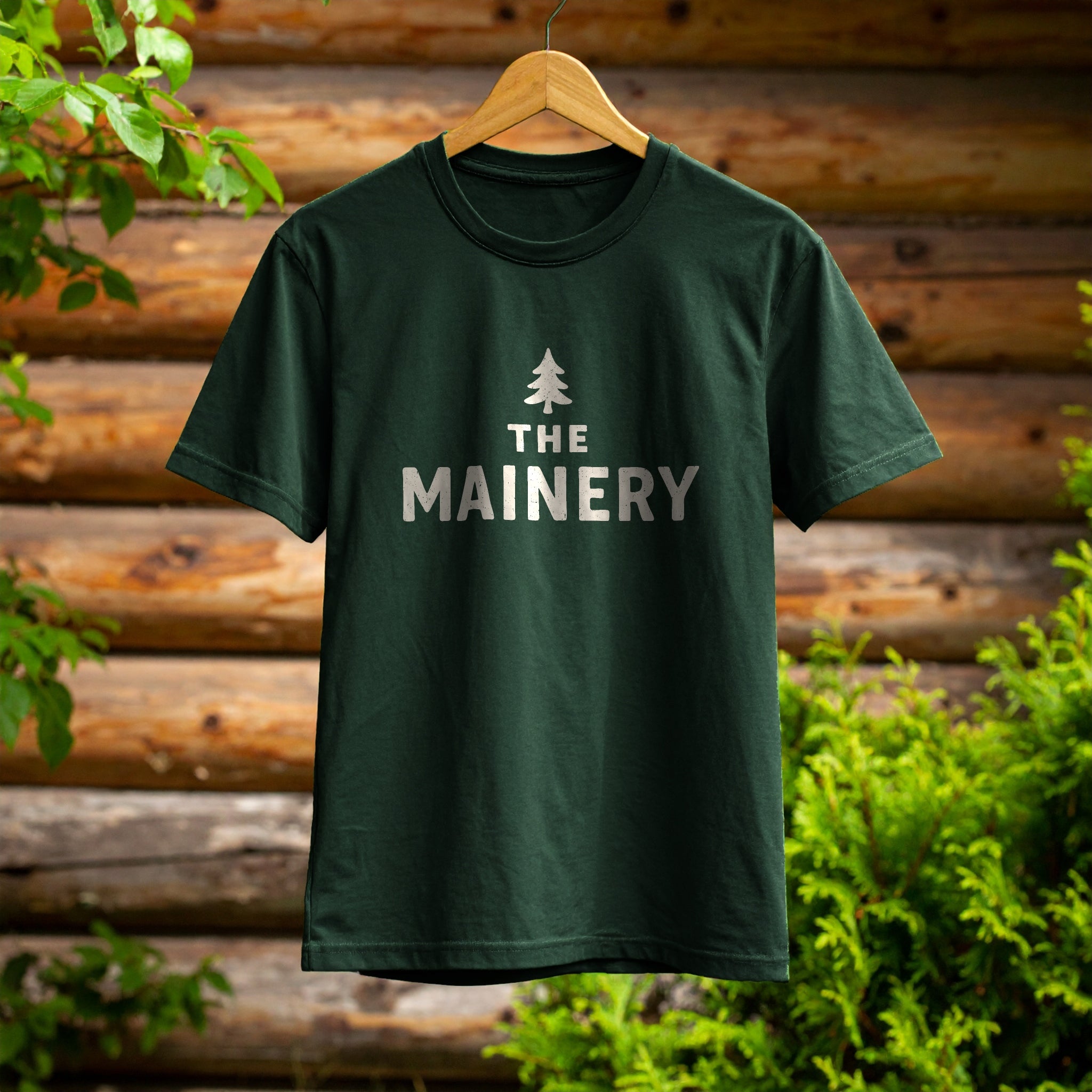 The Mainery Logo Tee | Soft-Style Short Sleeve T-Shirt | Maine Lovers Apparel