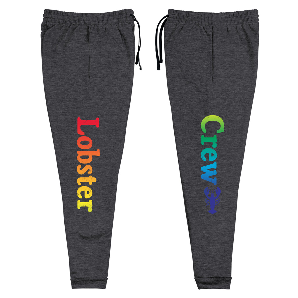 Maine "Lobster Crew" Joggers | Retro Lobster Sweatpants | Coastal Maine Apparel
