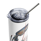 Watercolor Lobster Insulated Travel Tumbler