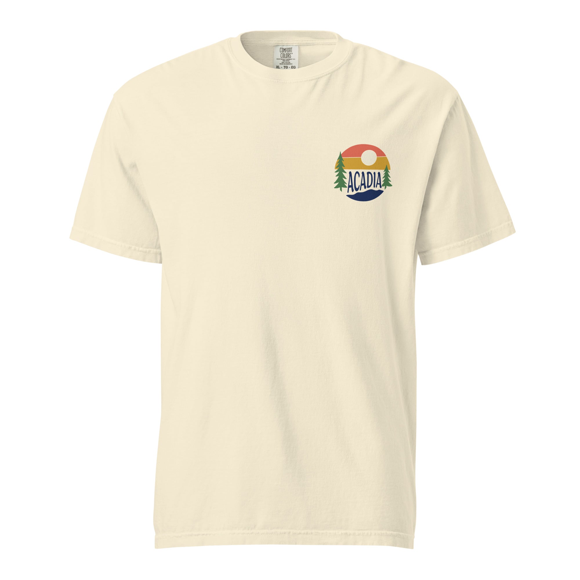 Acadia National Park Woodcut Garment-Dyed Tee