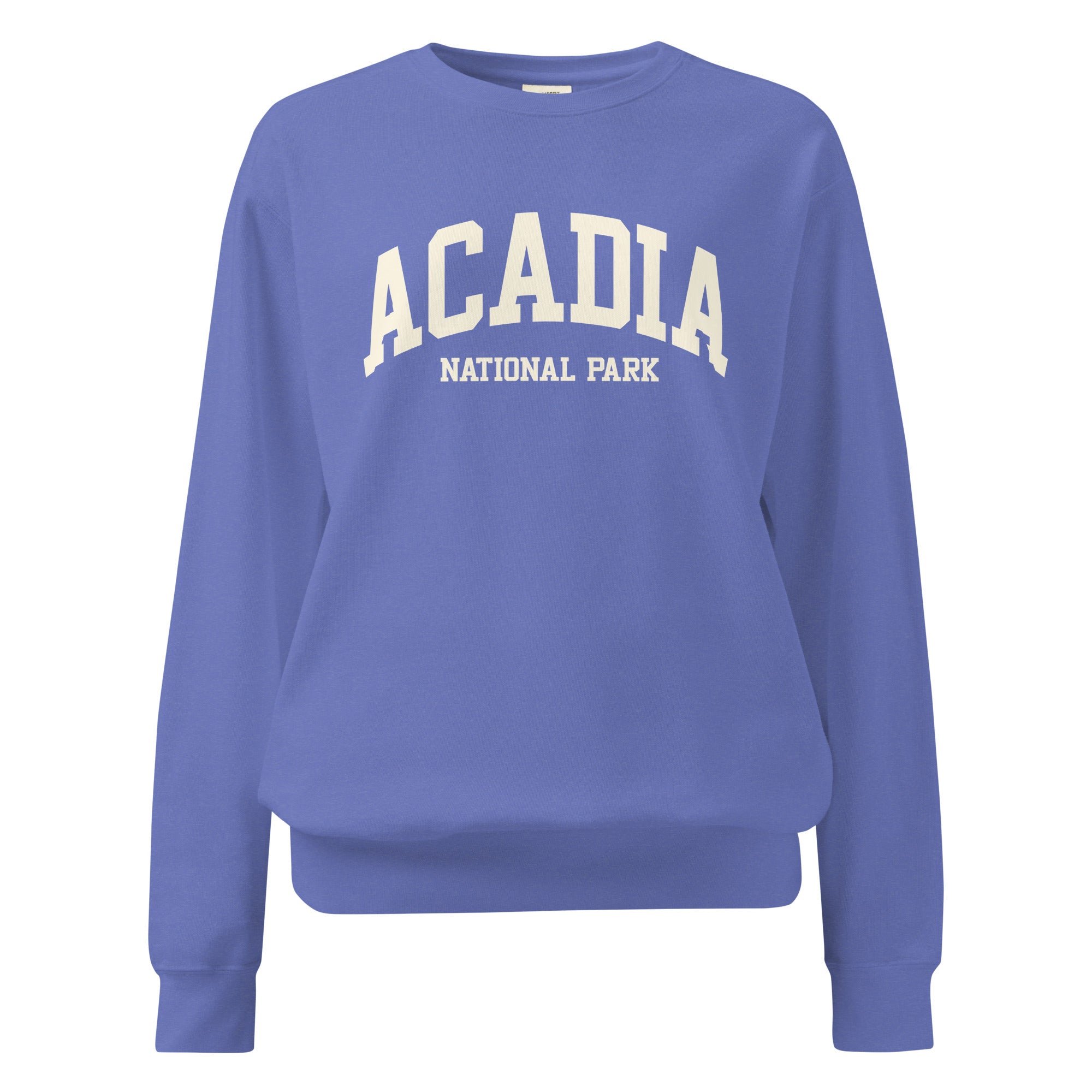 Acadia National Park Sweatshirt | Vintage Maine Varsity Style | Cozy New England Gift