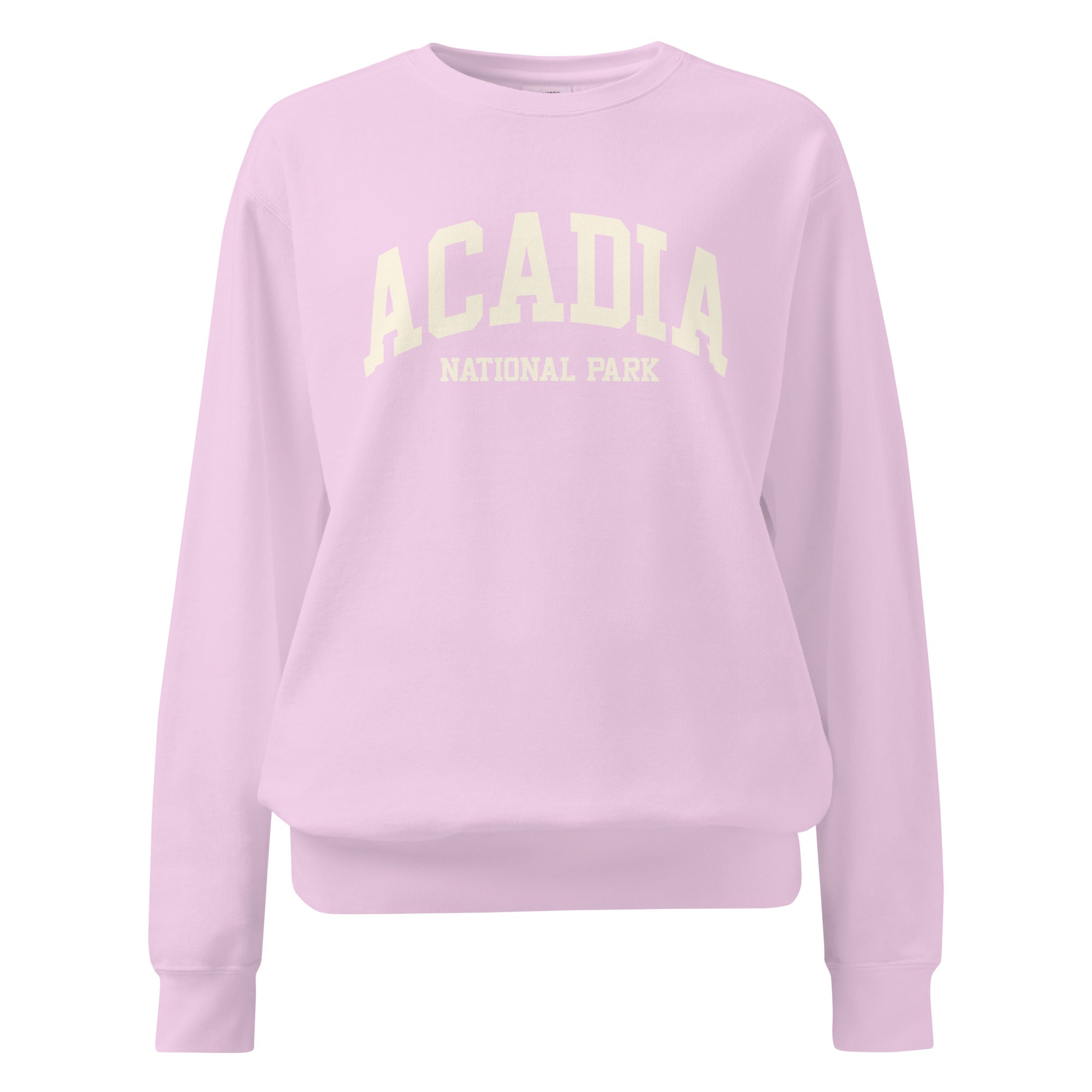 Acadia National Park Sweatshirt | Vintage Maine Varsity Style | Cozy New England Gift