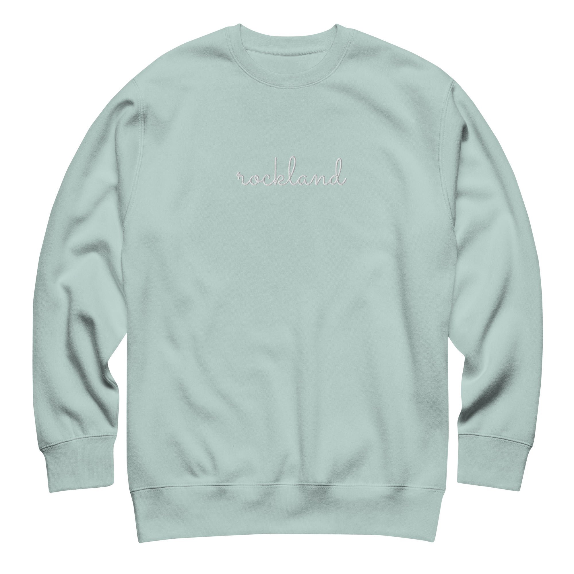 Maine Destination Embroidered Sweatshirt | Maine Souvenir | New England Summer Style