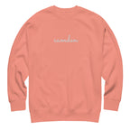 Maine Destination Embroidered Sweatshirt | Maine Souvenir | New England Summer Style