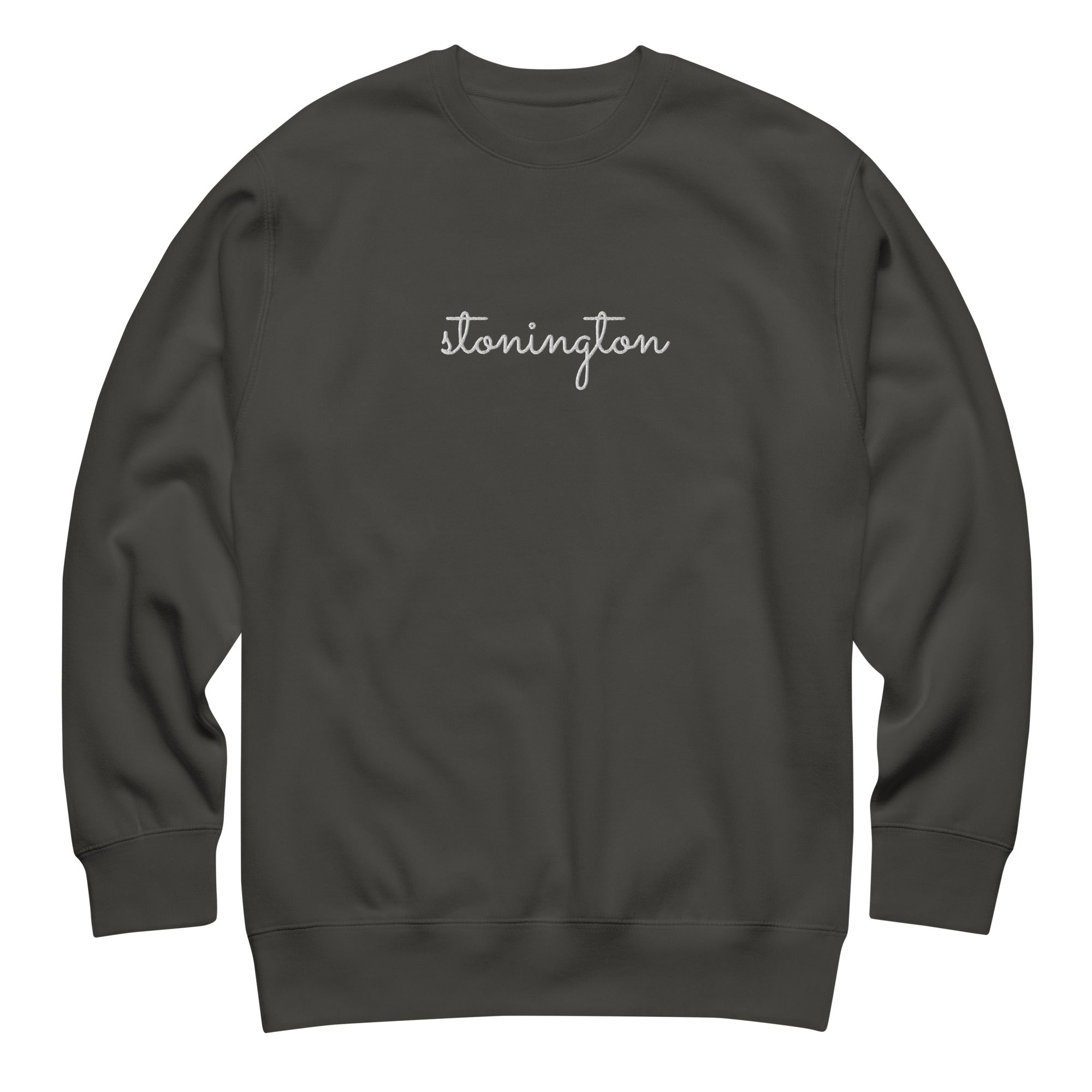 Maine Destination Embroidered Sweatshirt | Maine Souvenir | New England Summer Style