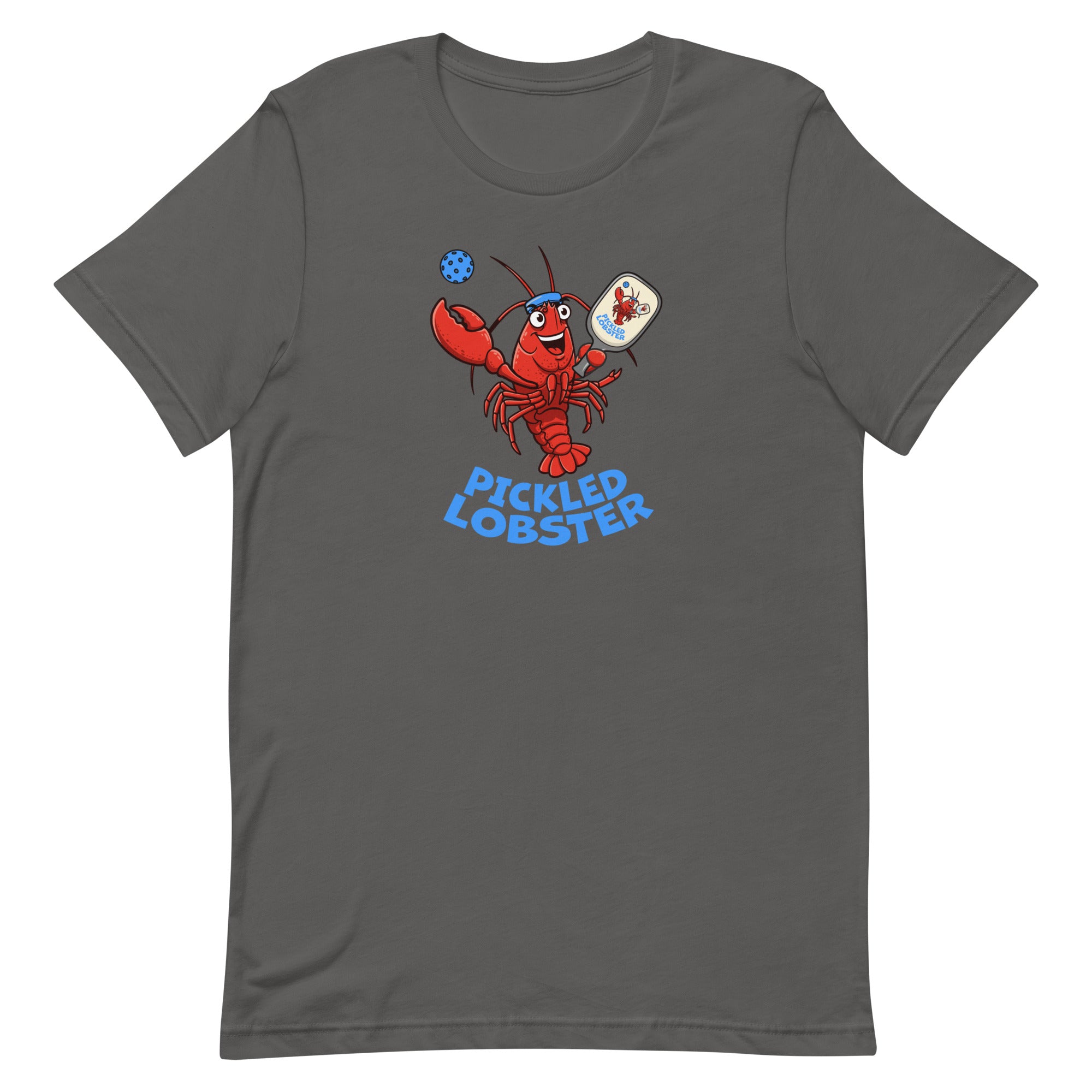 Pickled Lobster Pickleball T-Shirt | Funny Sports Shirt | Lobster Graphic Tee