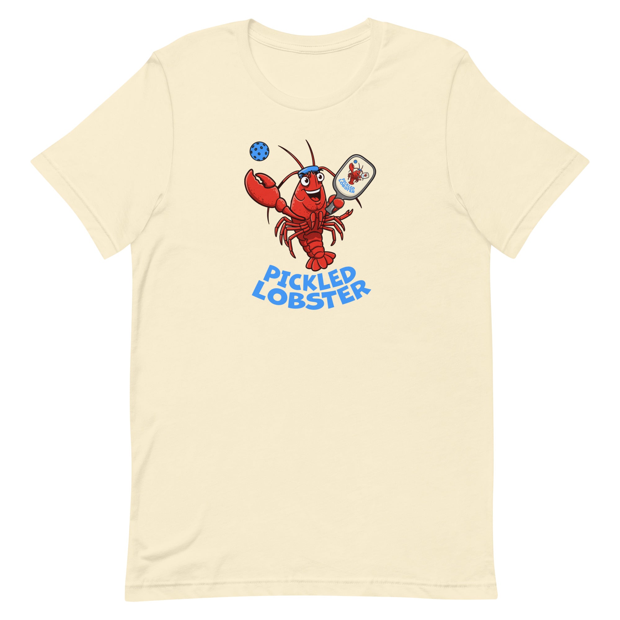 Pickled Lobster Pickleball T-Shirt | Funny Sports Shirt | Lobster Graphic Tee