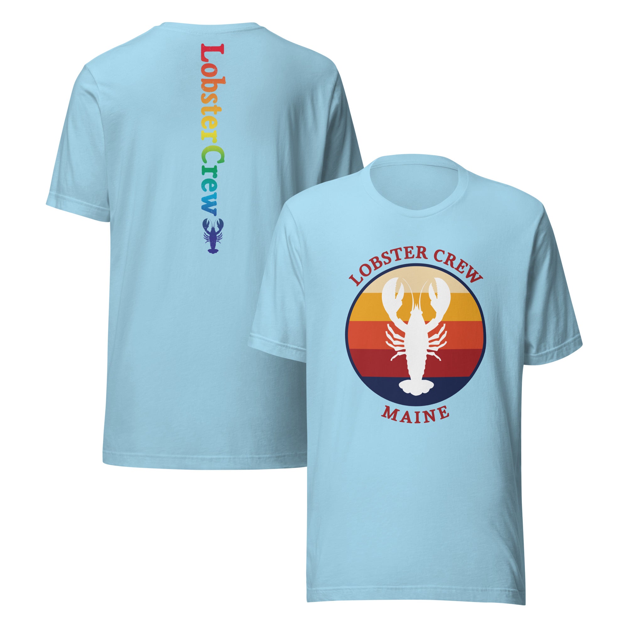 Lobster Crew Retro Tee with Back Print