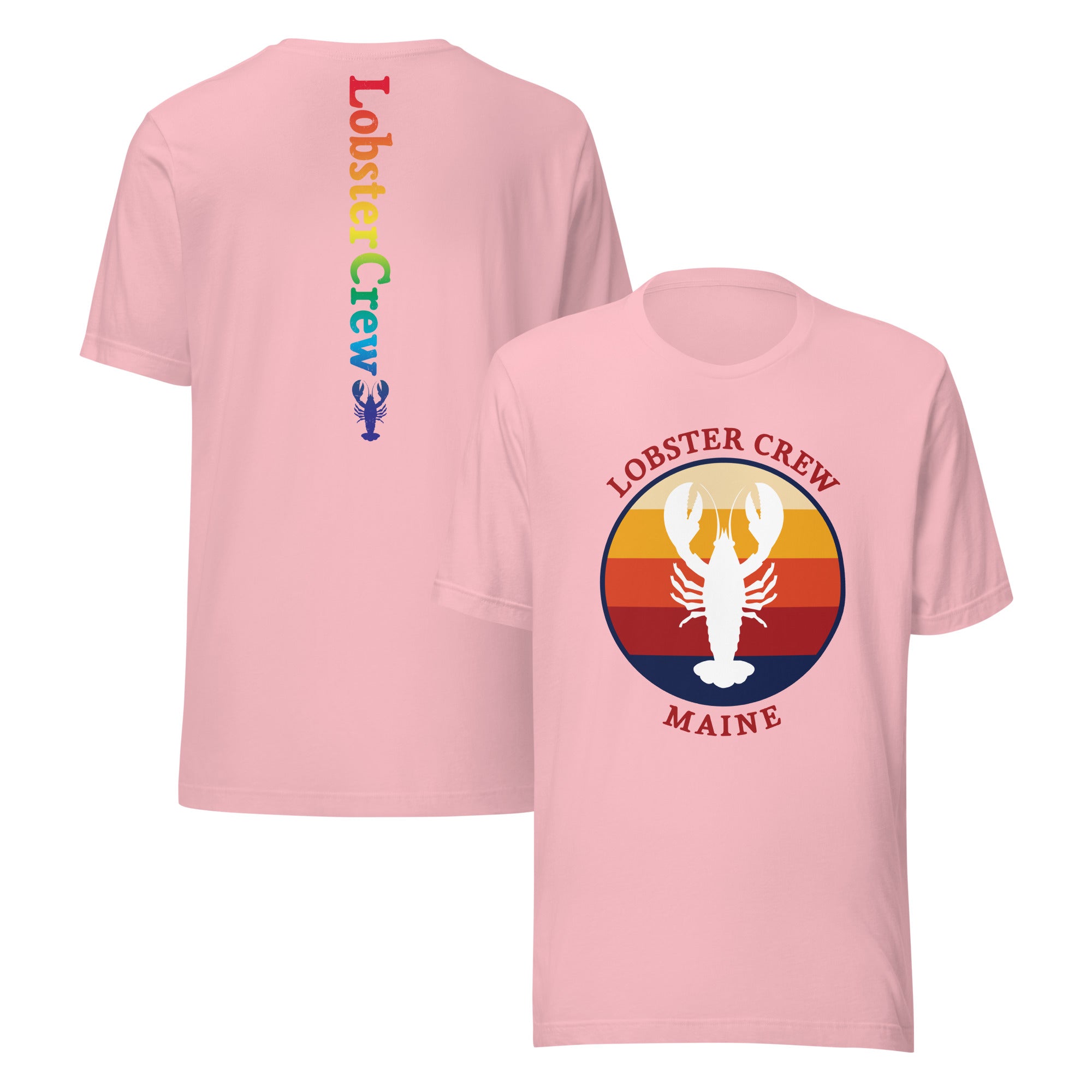 Lobster Crew Retro Tee with Back Print