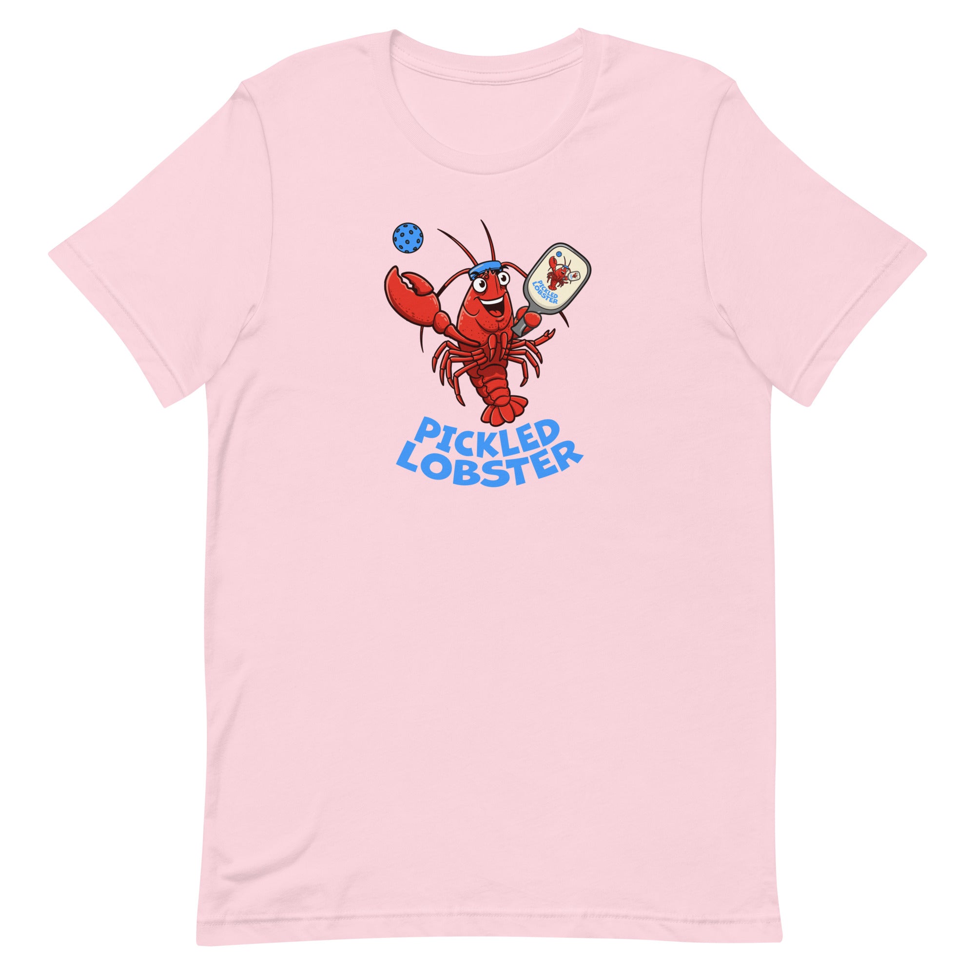 Pickled Lobster Pickleball T-Shirt | Funny Sports Shirt | Lobster Graphic Tee