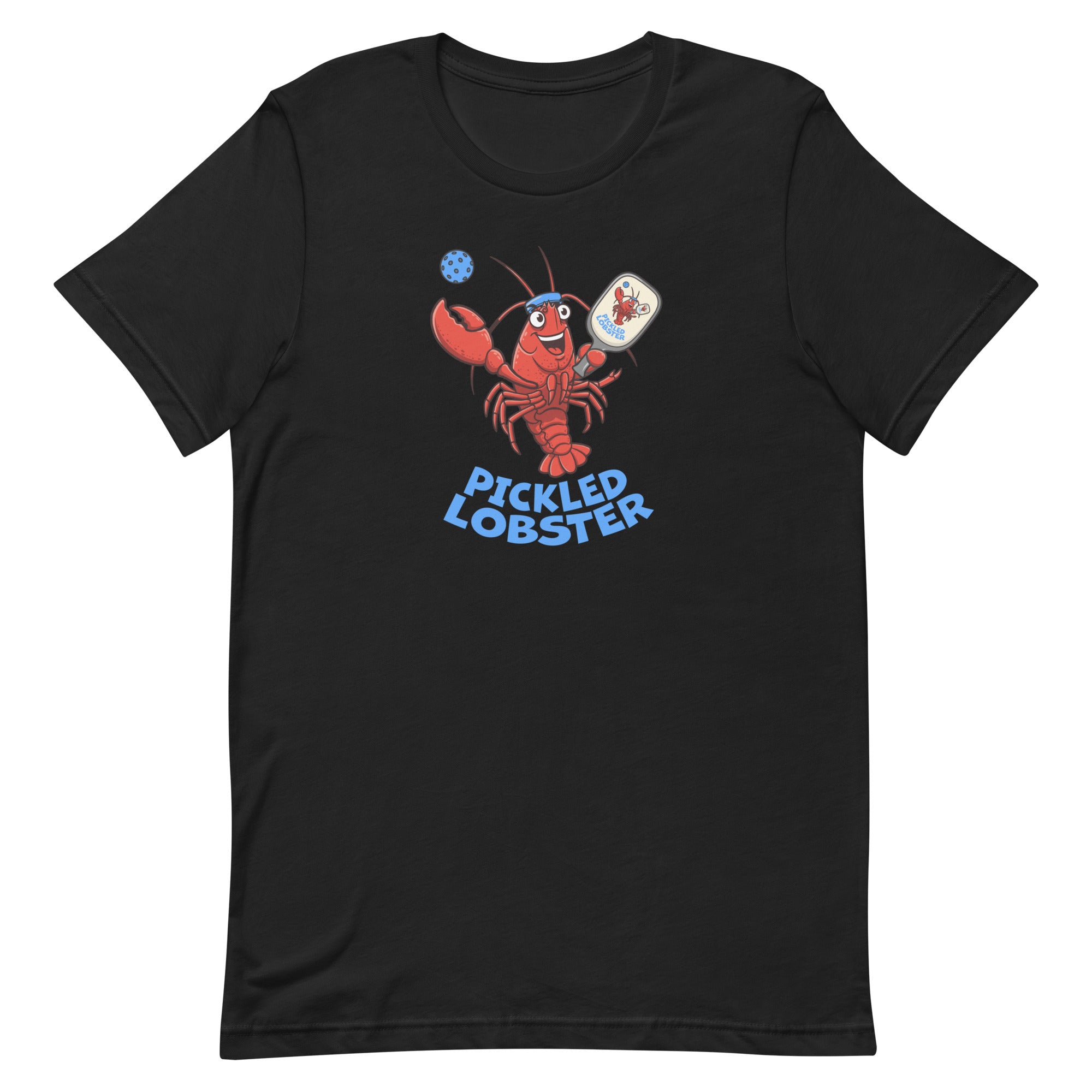 Pickled Lobster Pickleball T-Shirt | Funny Sports Shirt | Lobster Graphic Tee