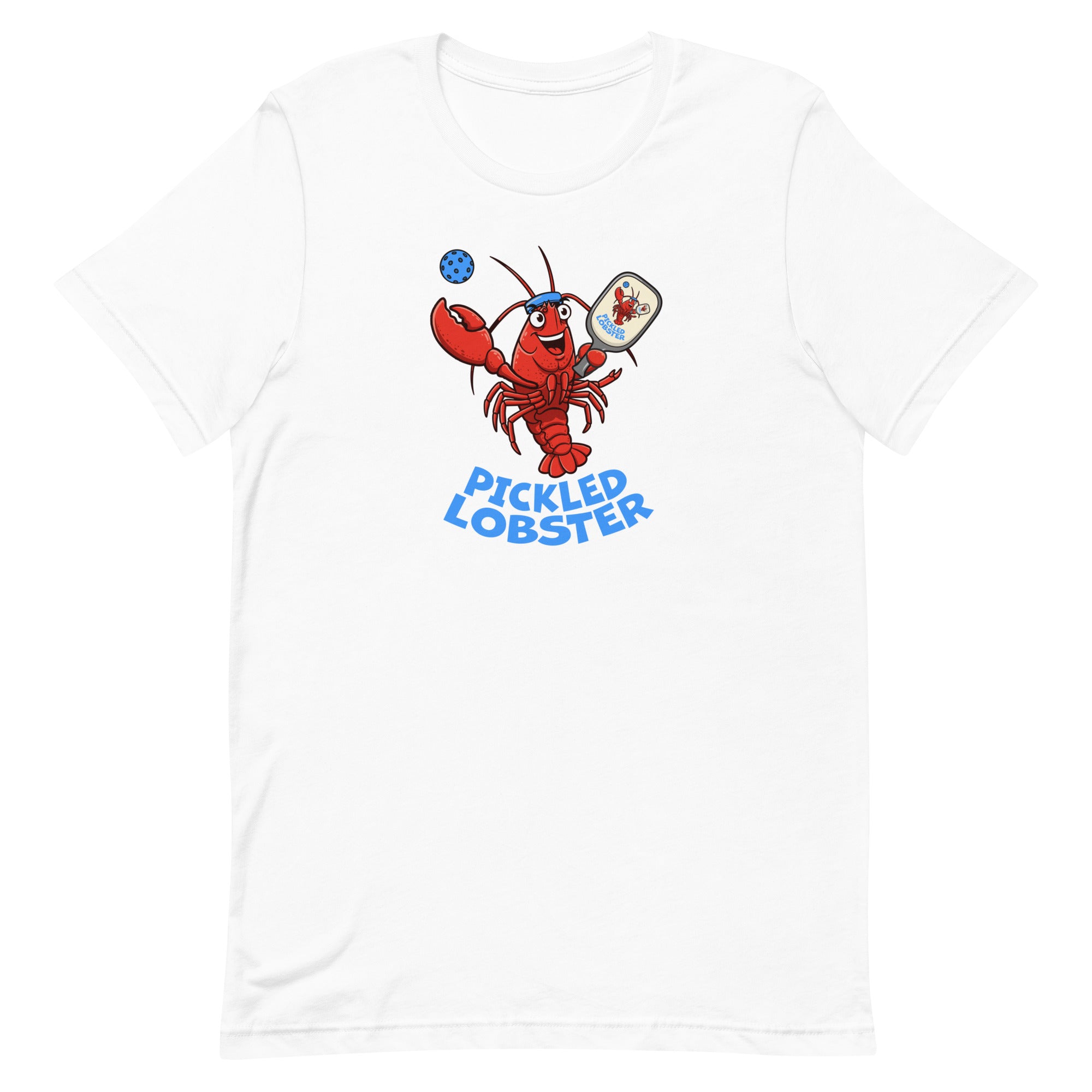 Pickled Lobster Pickleball T-Shirt | Funny Sports Shirt | Lobster Graphic Tee